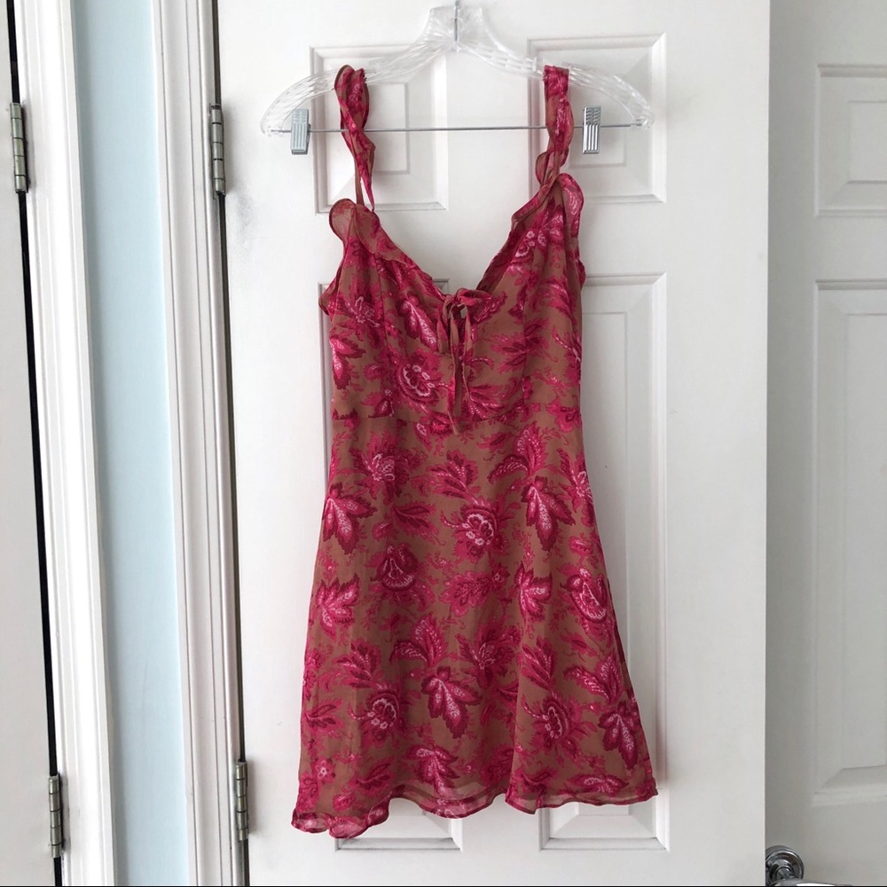 Pink dress
